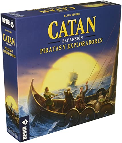 Devir BGPIREX. Juego de mesa Expansion Catan Piratas y