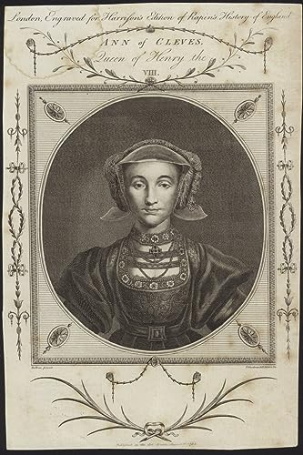 Toile Hans Holbein Anne de Clèves 50x70cm | Sublimez votre salon avec un portrait historique