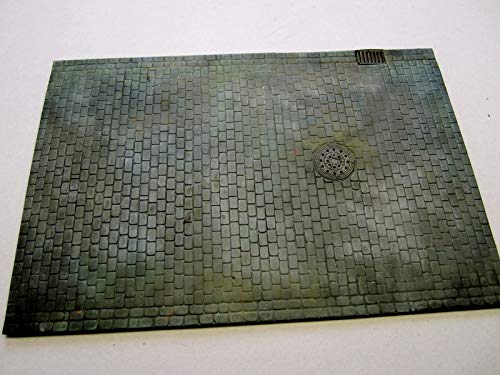 FoG models 1/35 scale Diorama Base No.14 – Drain and Manhole – 260mm x 175mm