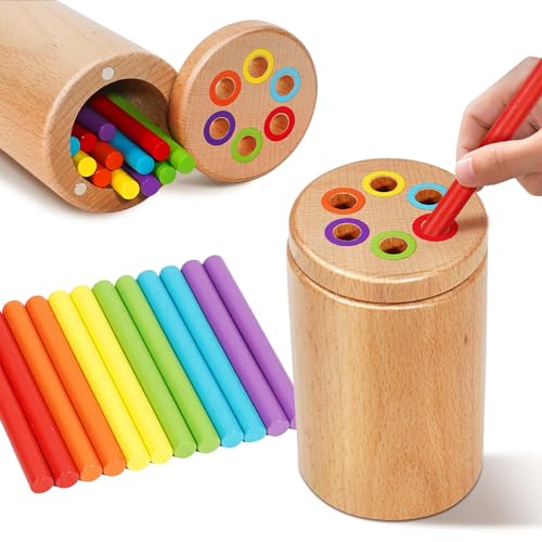 Montessori Toys for 1-3 Year Old, Travel Toys for...