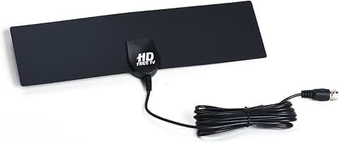 HD Free TV Indoor Antenna - Free HD Signal, Digital, As Seen On TV
