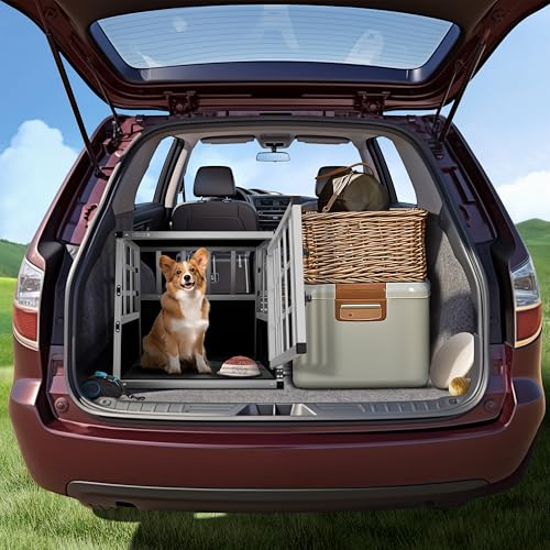 CADOCA® Hundetransportbox M Aluminium