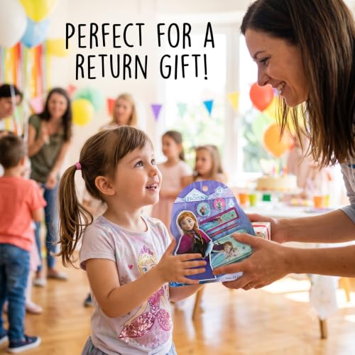 Image of Frozen 5 pcs Stationery SetSchool Supplies Kit Multicolor Return Gift for Kids Age 3 Years +