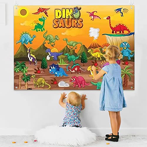 feltro | Conjunto brinquedos para contar histórias tridimensionais 3,44 pés,Brinquedos didáticos par