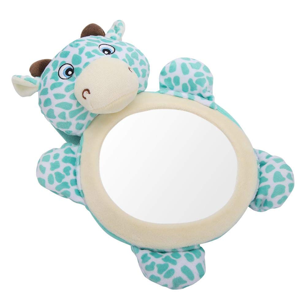 Specchietto Retrovisore Bambini, Baby Elephant Specchio Auto Bambino in Acrilico, Specchio Auto Neonato, Accessorio Auto Per I Neogenitori,