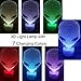 FLYMEI 3D Nightlights for Kids 3D Alien Desk Lamp Unique Night Light for Room Decor 7 Colors Changing USB Powered Touch Button LED Table Lamp - Best Alien Gifts for Kids/Birthdays