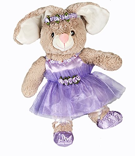 Lavender Ballerina Teddy Bear Clothes Outfit Fits Most 14