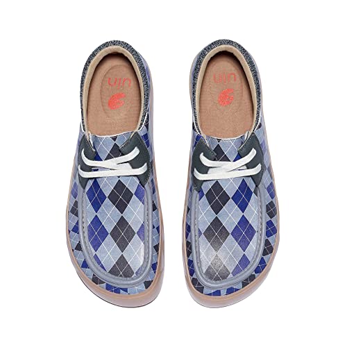 UIN Men's Casual Loafers Slip Ons Comfortable Art Painted Travel Fashion Sneakers2