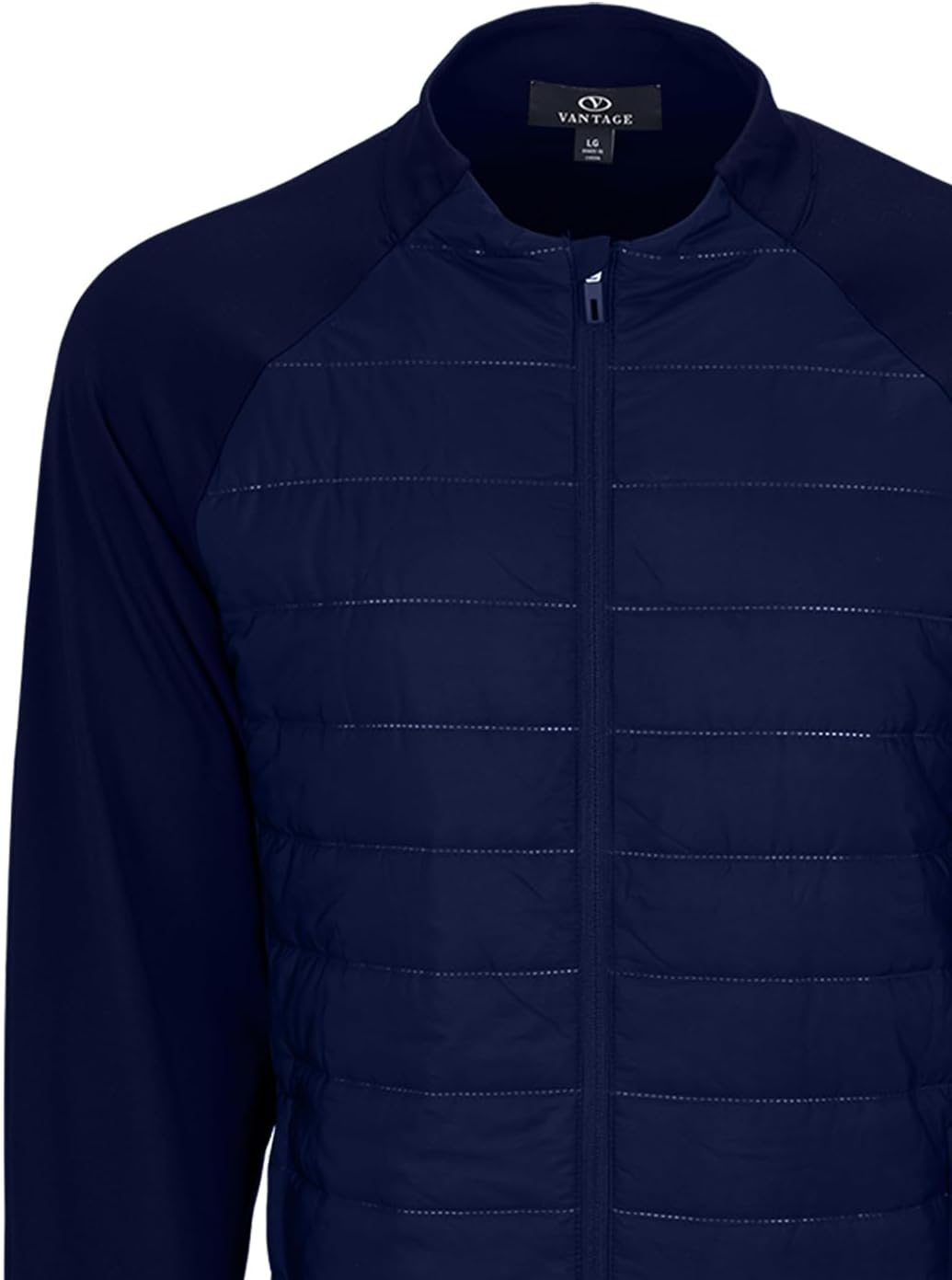 Vantage Apparel NCAA mens Collegiate Ninja Poly Woven Panel Jacket