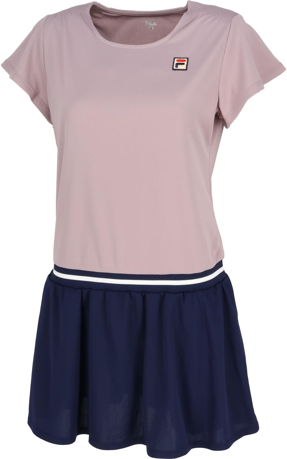 フィラ テニス] テニス スカート ワンピース 吸水速乾 UVカット加工