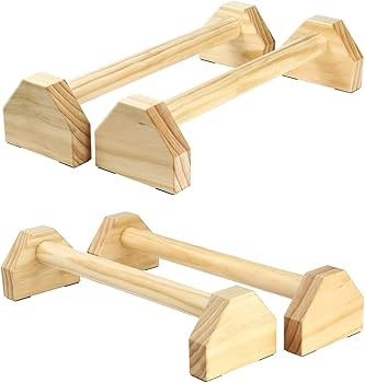 Amazon | Aculldo 倒立バー 体操 木製 トレーニング 筋力