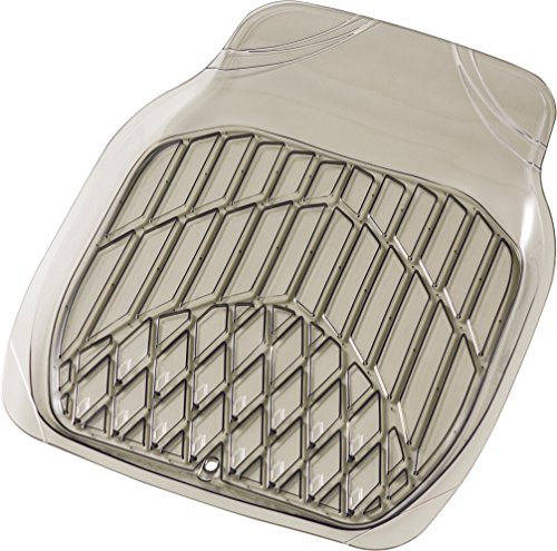 ボンフォーム カーマット 3Dグランツ 軽自動車 フロント1枚 防水 丸洗いOK ズレ防止加工 46x60cm スモーク 6395-31SM