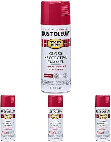 Vista 149 de Rust-Oleum 7776830 - Pintura en aerosol para prevención del óxido, 12 onzas, negro plano