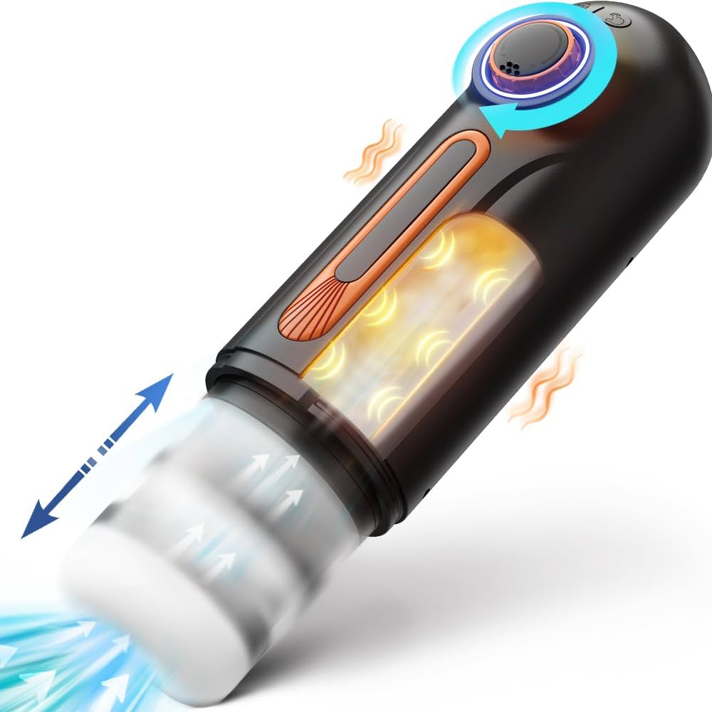 automatic male masturbators cup Automatic Male mastur cup with Thrusting, Rotating main image 0