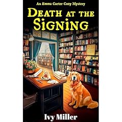 Death at the Signing Audiolibro Por Ivy Miller arte de portada