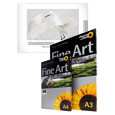 Permajet Portrait White 285 Printing Paper A3-25 Sheets Cover