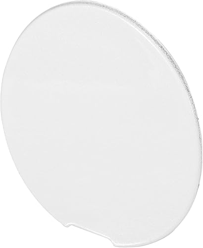 VekAuto Tapa de gancho para remolque de automóvil compatible con Ford Explorer 2011-2015, parachoques delantero blanco de plástico duradero