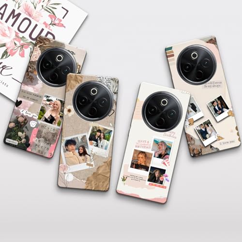 Image of COLORflow Back Cover Compatible with Vivo T4 5G / Y300 Pro 5G / iQOO Z10 5G | Photo Cover Customized Back Cover Compatible with Vivo T4 5G / Y300 Pro 5G / iQOO Z10 5G