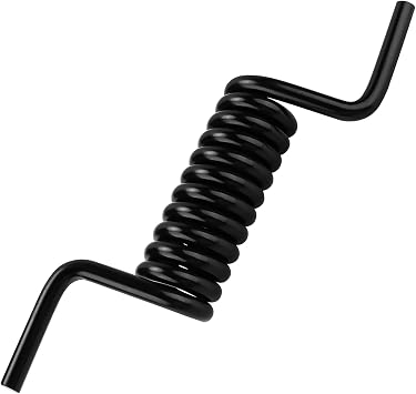 Spring for Lippert Toy Hauler Ramp Door - Medium Duty, Black Steel