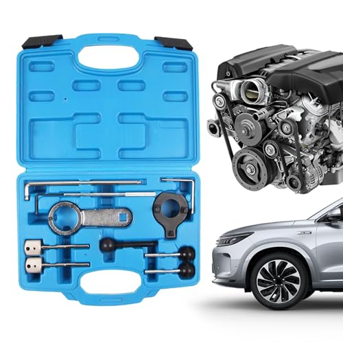 Kit de herramientas de puesta en marcha del motor - Herramientas de alineación de bloqueo del árbol de levas, juego de ajuste del motor | Equipo de calibración para alineación de cadena de