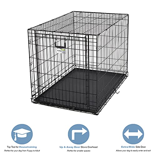 Ovation Folding Dog Crate Dog Crate Features SpaceSaving Overhead