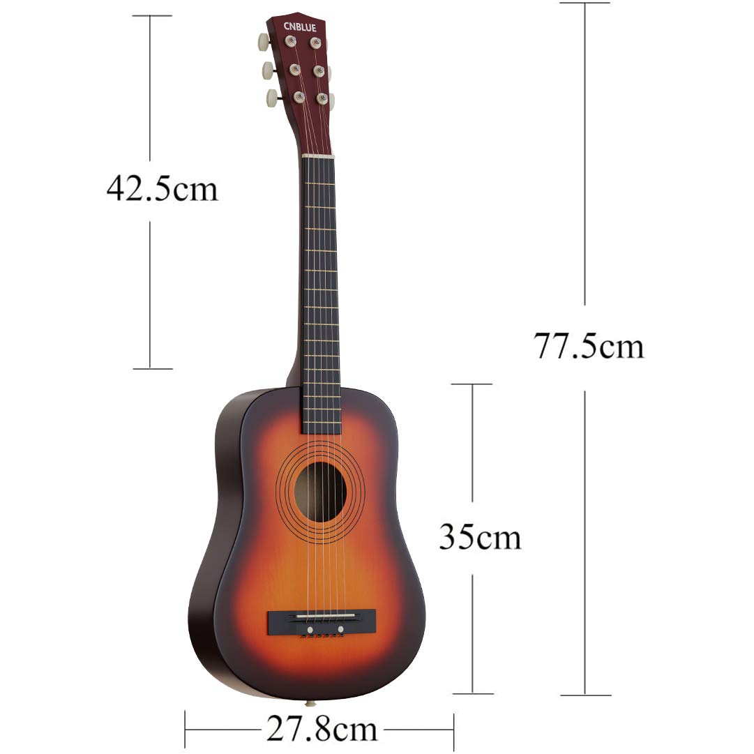 CNBLUE Acoustic classical Guitar Beginner 1/2 Size Dreadnought Mini