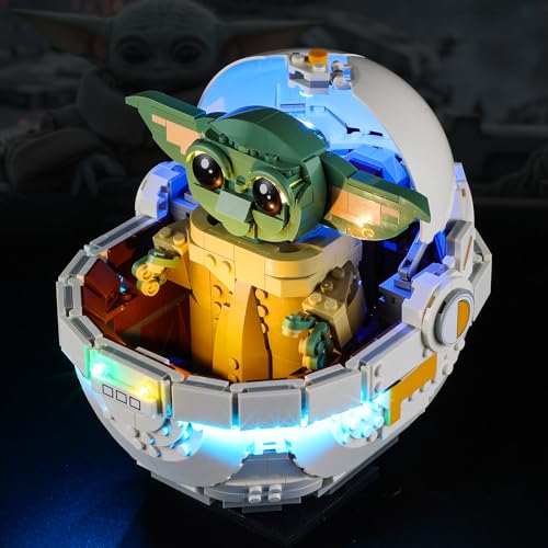 BOOZUU Light Kit for Lego-75403 Grogu with Hover Pram - Lighting ...
