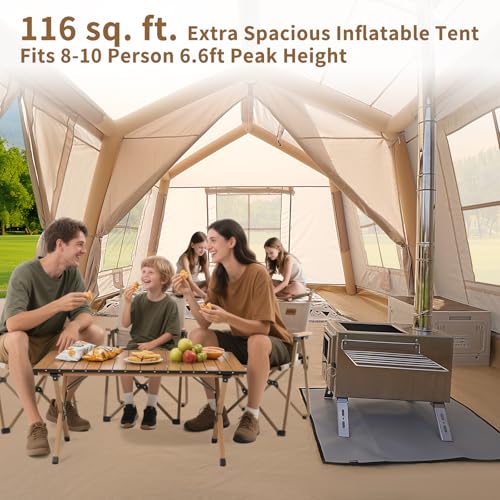 Heavy Duty 8-Person Camping Tent