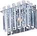 Maxim 39911BCPC, Facets Wall Sconce 1-Light 50 Watts Halogen, Polished Chrome
