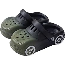 Toddler Little Girls Boys Clogs Car Shape Sandals Garden Clogs Water Beach Shoes EVA