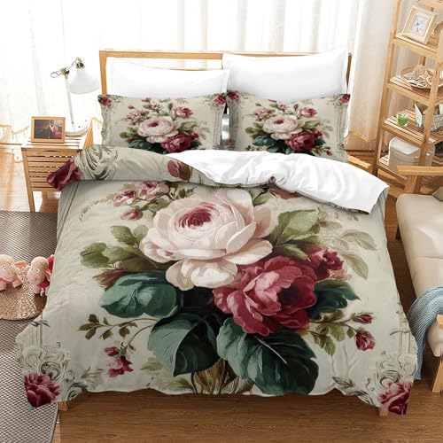 Parure de lit chat 3D 200x200 avec housse de couette en microfibre douce