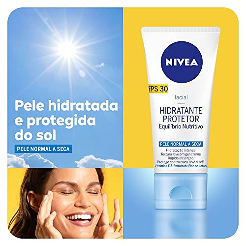 NIVEA Hidratante Protetor Equilibrio Nutritivo FPS30 50ml