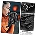 Hemoton 2Pcs Martial Arts Strike Hand Pads for Boxing Kickboxing Sparring Curved Boxing Gear with Finger Slots Impact Absorption PU Cover