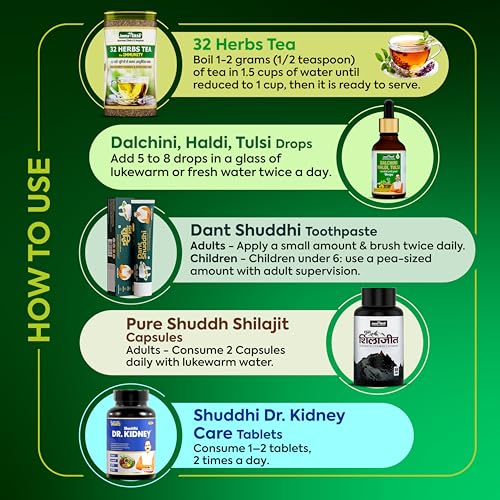 Image of Jeena Sikho INJK Water Device Combo Pack | Gut Detox Pet Pliha Kit, Chyawanprash, Pure Shilajit, 32 Herbs Tea, Haldi Drops, Dant Shuddhi Paste & Kidney Care Tablets