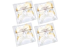 200 Pack 5.5" Cookie Lace Wrappers