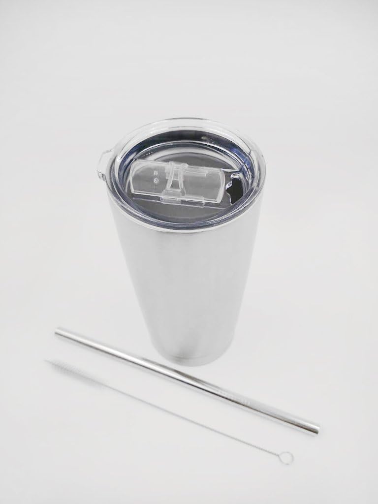 Spill and splash proof replacement lid for 30 & 20 ounce tumblers - Fits Yeti Rambler, RTIC, Ozark Trails, KEEPER, & most 20 & 30 Oz tumblers (20 ounce, sliding lid)