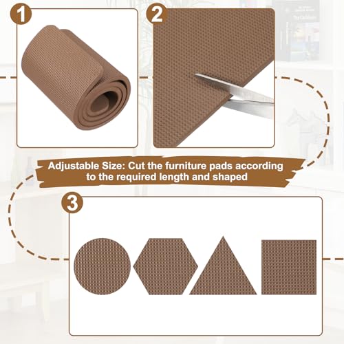 Almohadillas protectoras de agarre PATIKIL con diseño rectangular antideslizante 4