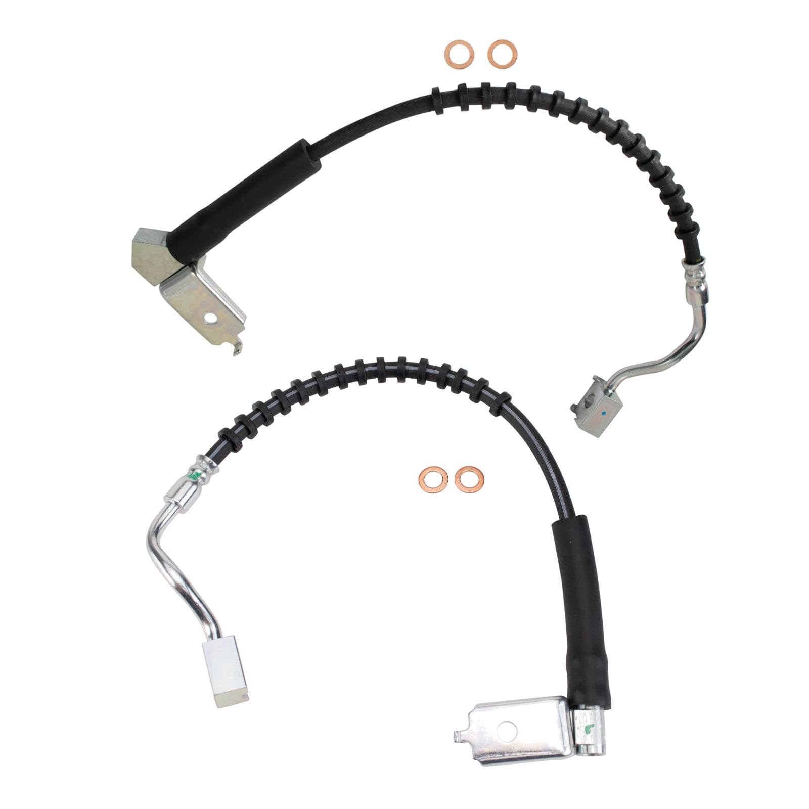 TRQ Front Brake Hose Set