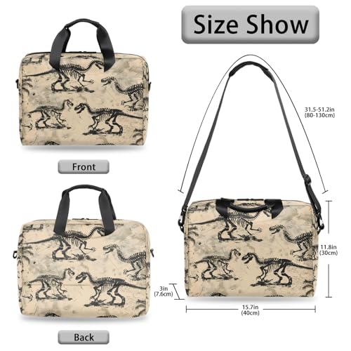 Funda para portátil dinosaurio 15.6'' impermeable miniatura 6