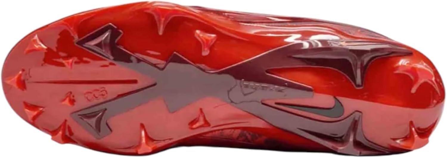 Nike Alpha Menace 4 Elite Football Cleats (Picante Red/Bright Mandarin/Dragon Red/Black, US Footwear Size System, Adult, Men, Numeric, Medium, 9) - Image 5
