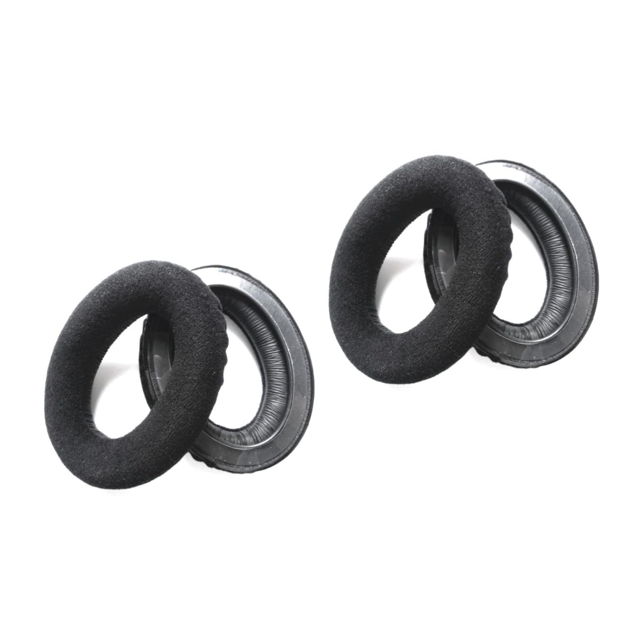 DOITOOL Par De 2 Piezas Almohadillas para Auriculares Cubierta de la orejera del Auricular Auriculares IEM en Auriculares Orejeras Oval Almohadillas para Orejas Estera hd580