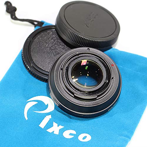 Pixco Lens Adapter Focusing Infinity Focal Reducer Speed Booster With Optical Glass For Canon Fd Lens To Eos M M50 M6 M5 M10 M3 M2 Adapter Ring #TOP1
