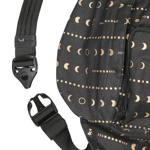 Image of KAVU Rope Sling Bag - Large Crossbody Bags for Women & Men | Hands Free, Cross Body for Travel, Hiking & Everyday Carry, with Padded Back, Adjustable Rope Strap & Cotton Canvas