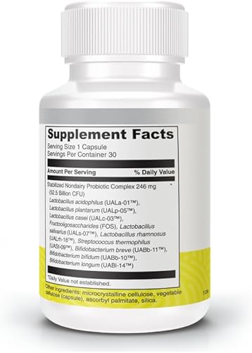 Miniatura 3 de Xtra - Suplemento probiótico para el cerebro, 52 mil millones de UFC, 30 cápsulas, sin lácteos, sin gluten, apoyo para la salud digestiva e