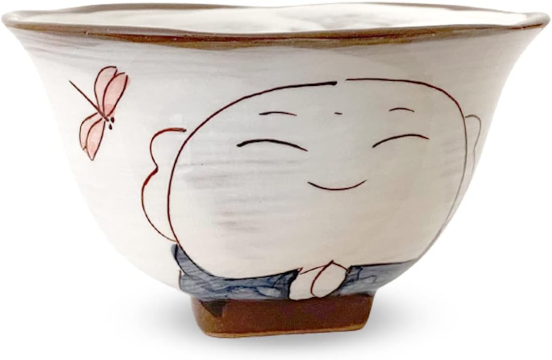 J-kitchens Kakudai Rice Bowl, Blue, Hometown Hasamiyaki, Kobo Sho, Made in Japan