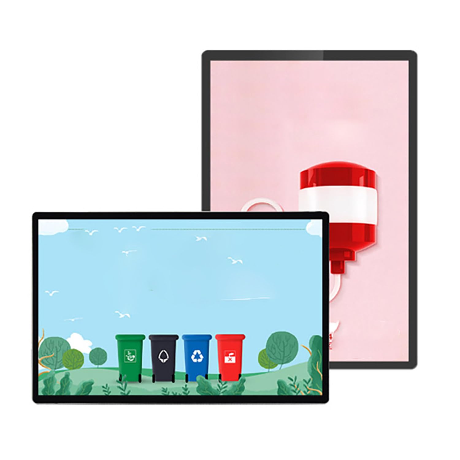 Pc All-in-One Con Schermo Touch 13.3" | Lavagna Interattiva Intelligente Full HD 1080p Con Porte USB, Vga E HDMI per Sale Riunioni, Aule Scolastiche E Giochi