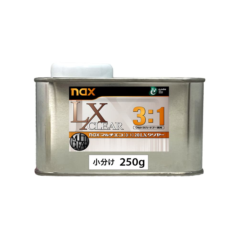 Amazon.co.jp: naxマルチエコ(3:1)20LXクリヤー 250g/日本ペイント