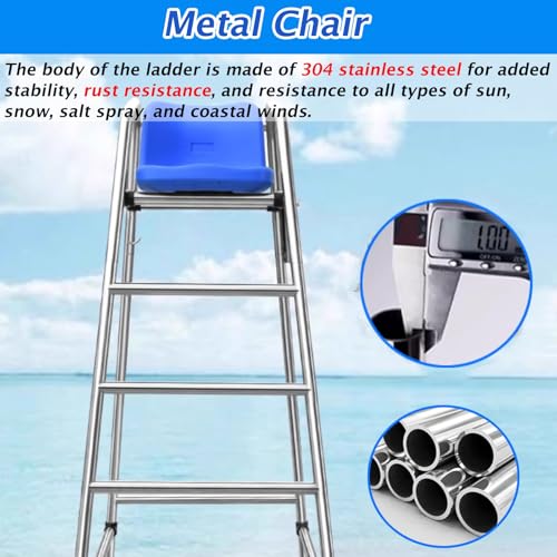 Silla Lifeguard Escalera Desmontable 2 Peldaños miniatura 5