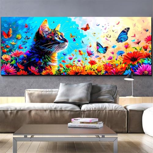 Kit diamond painting complet XXL pour habiller un grand mur vide avec style