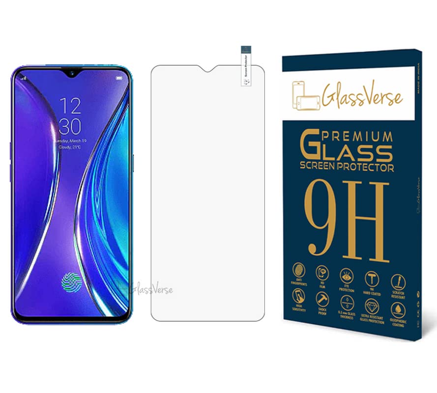 GlassVerse 9H Tempered Glass For Realme Xt Smartphone(Pack Of 1) With Free Installation Kit Full Screen Coverage If Received Damaged-6.4 Inch